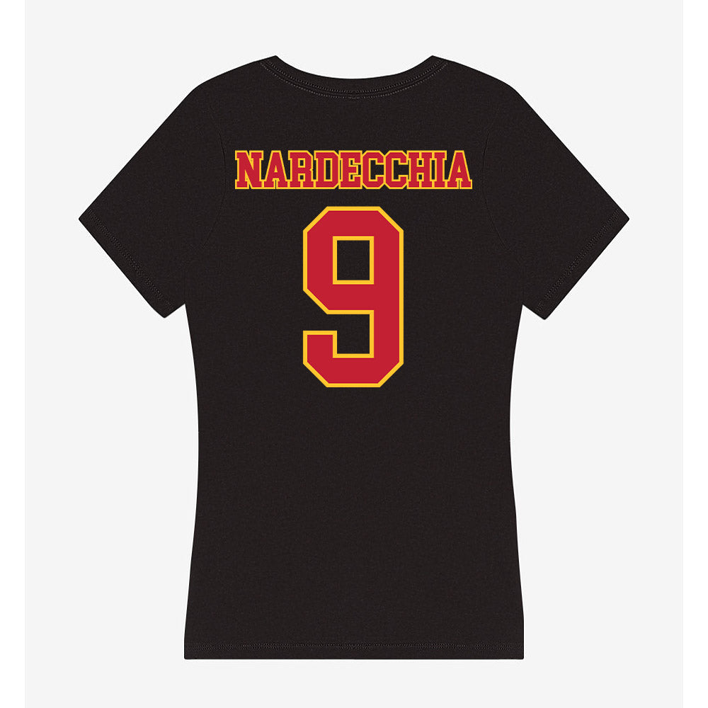 Ferris State - NCAA Men's Ice Hockey : Nick Nardecchia - Women's V-Neck T-Shirt-1