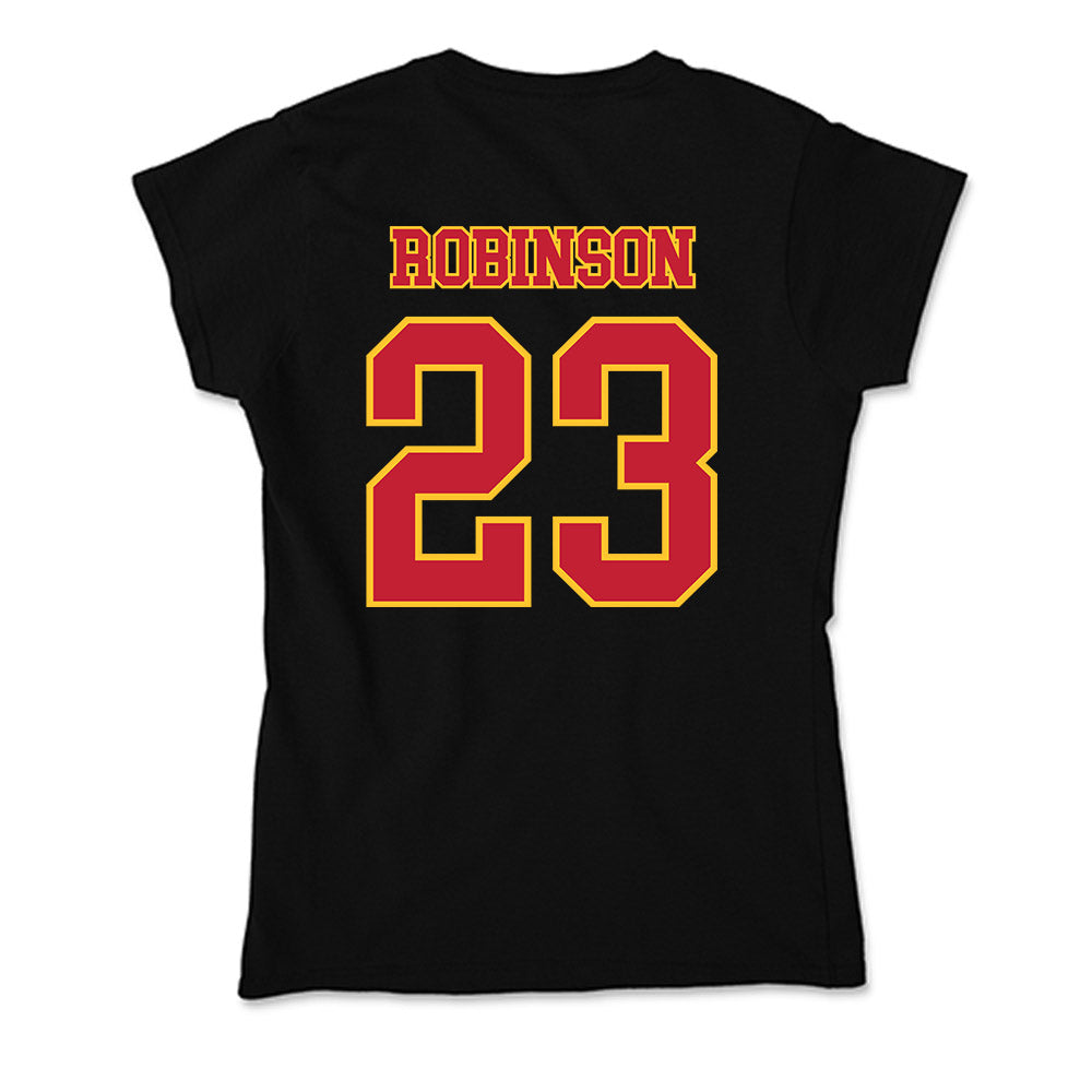 Ferris State - NCAA Football : James Robinson - Soft Style Women’s T-Shirt-1