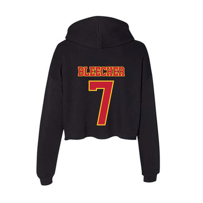 Ferris State - NCAA Women's Volleyball : Emma Bleecher - Women's Crop Fleece Hoodie-1