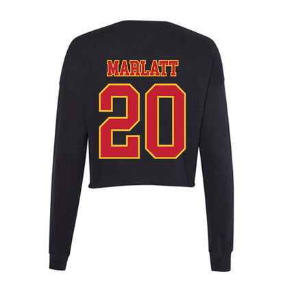 Ferris State - NCAA Softball : Jayden Marlatt - Women's Cropped Crew Fleece-1
