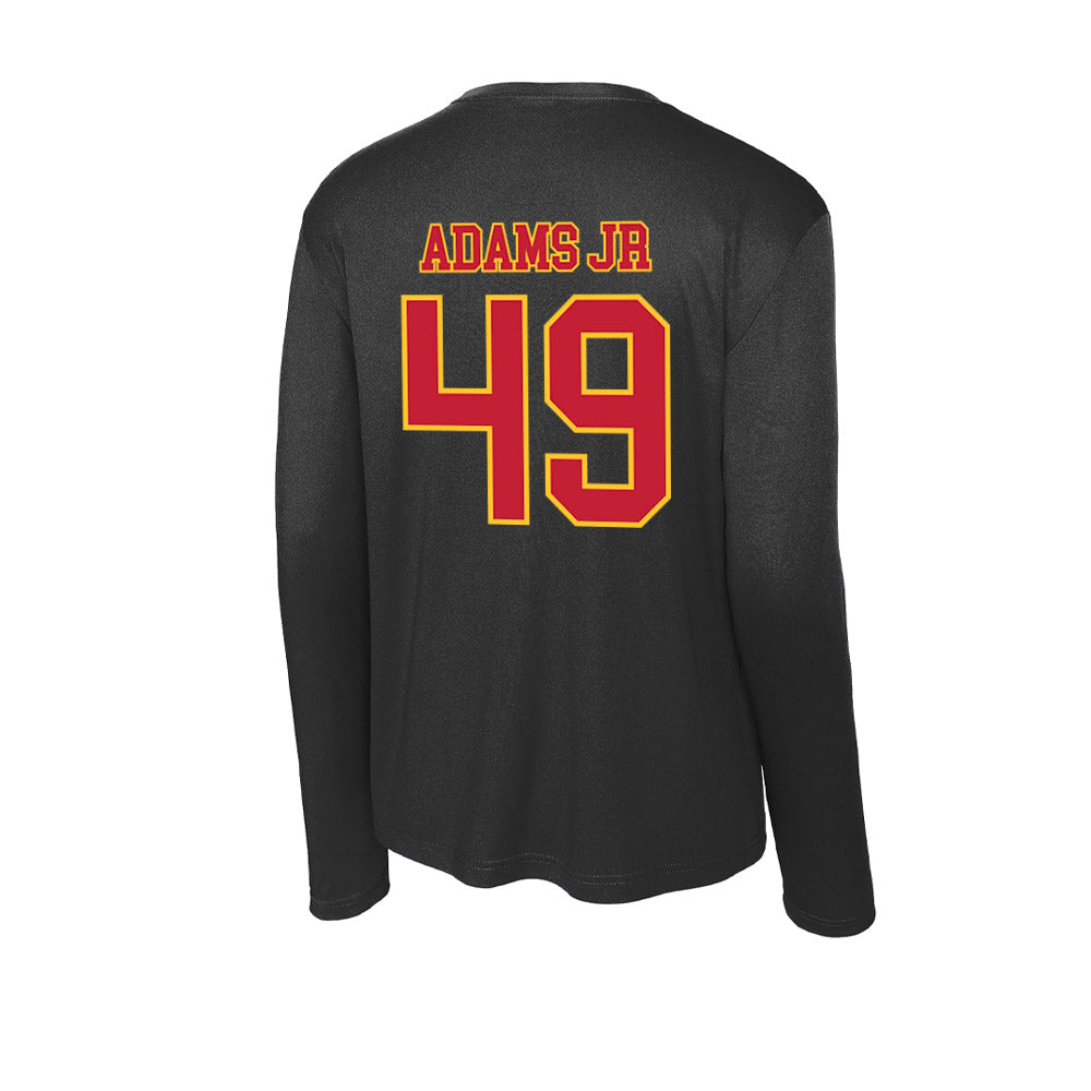 Ferris State - NCAA Football : Maurice Adams Jr - Activewear Long Sleeve T-Shirt-1