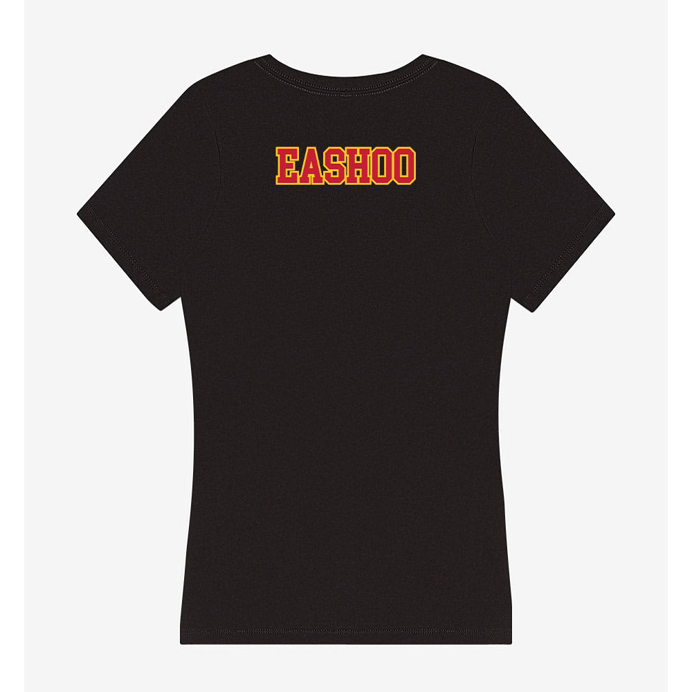 Ferris State - STUNT : Natalie Eashoo - Women's V-Neck T-Shirt-1