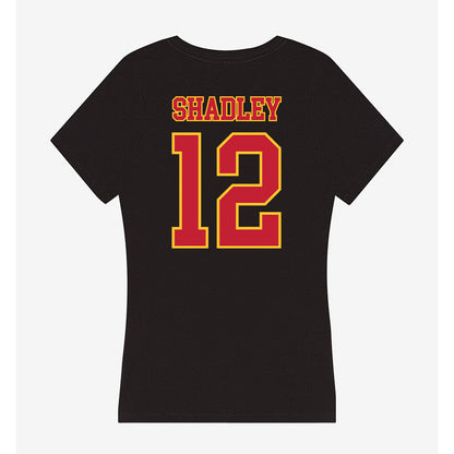 Ferris State - STUNT : Taylor Shadley - Women's V-Neck T-Shirt-1