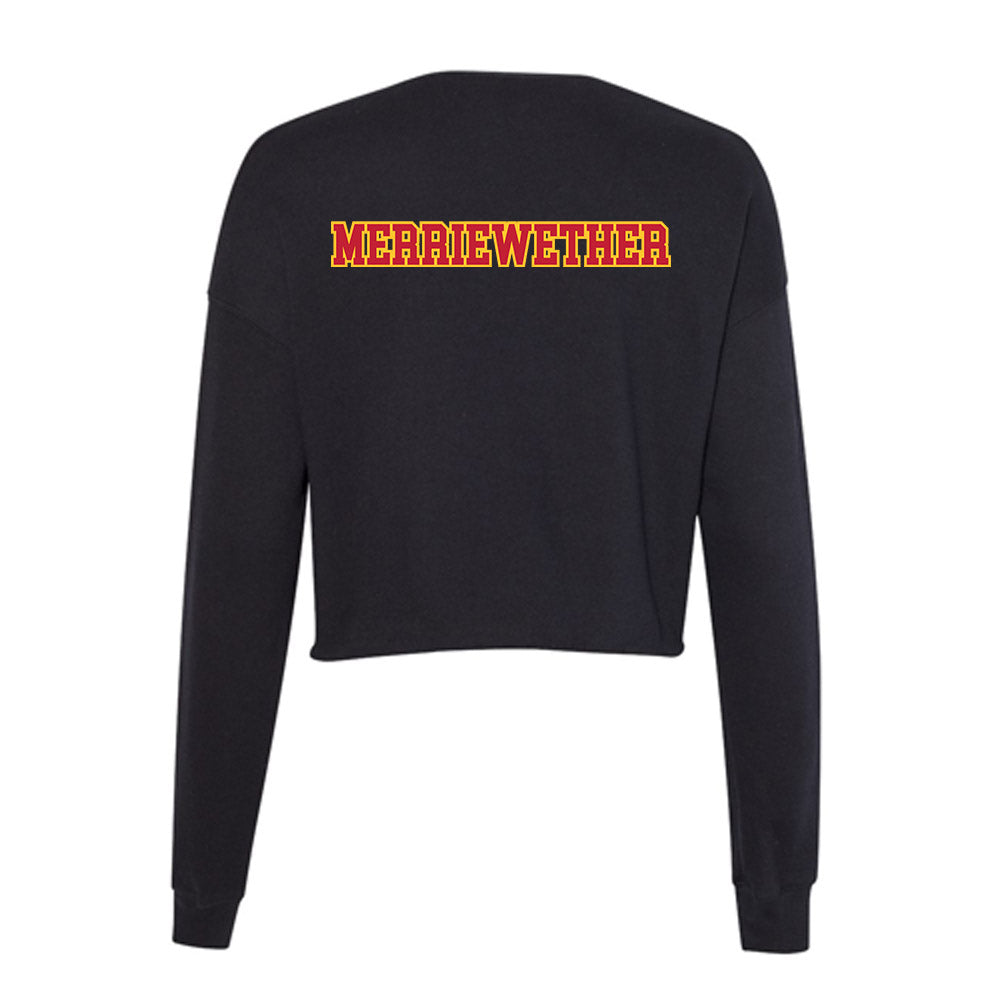 Ferris State - NCAA Cheerleading : Amanni Merriewether - Women's Cropped Crew Fleece-1