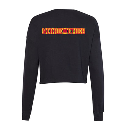 Ferris State - NCAA Cheerleading : Amanni Merriewether - Women's Cropped Crew Fleece-1