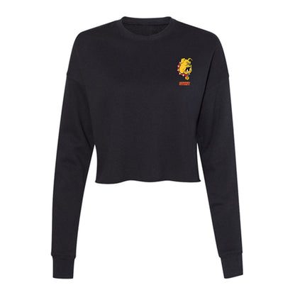Ferris State - STUNT : Mauritza Cruz - Women's Cropped Crew Fleece-0