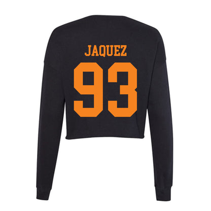 UTEP - NCAA Football : Rafael Jaquez - Women's Cropped Crew Fleece-1
