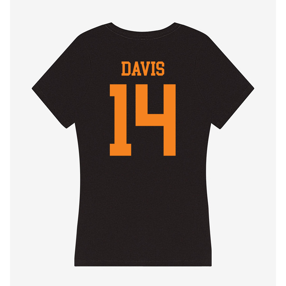 UTEP - NCAA Women's Volleyball : Mackenzi Davis - Women's V-Neck T-Shirt-1