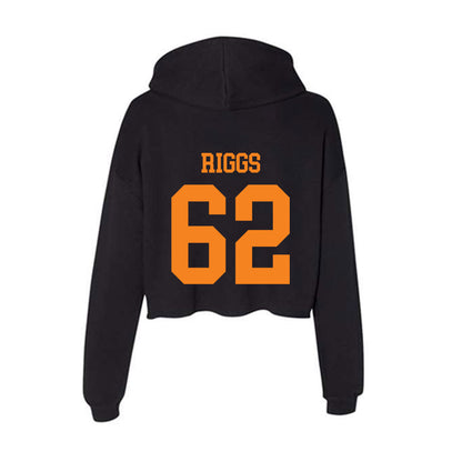 UTEP - NCAA Football : Jake Riggs - Women's Crop Fleece Hoodie-1