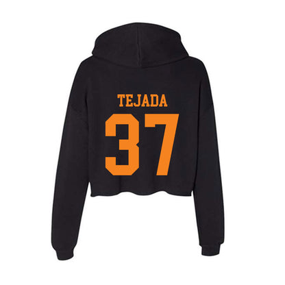 UTEP - NCAA Football : Angelo Tejada - Women's Crop Fleece Hoodie-1