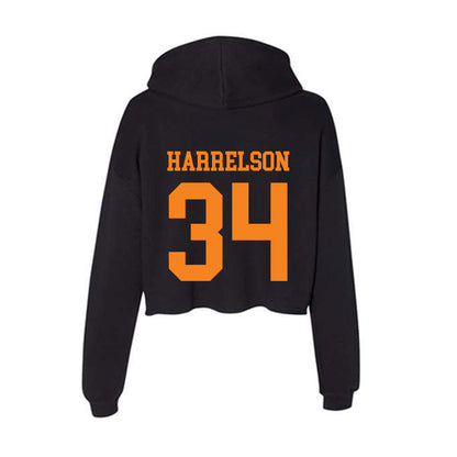 UTEP - NCAA Football : Cameron Harrelson - Women's Crop Fleece Hoodie-1