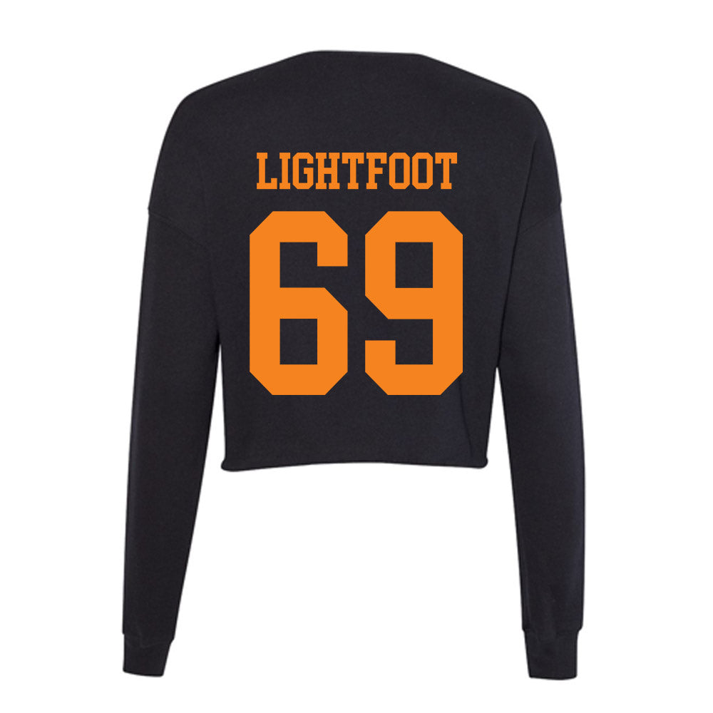 UTEP - NCAA Football : Joey Lightfoot - Women's Cropped Crew Fleece-1
