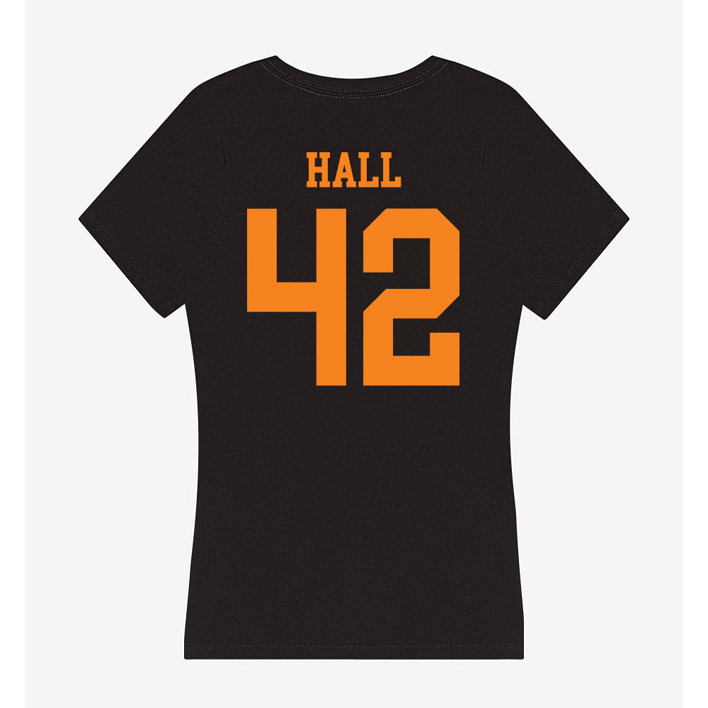 UTEP - NCAA Football : Jake Hall - Women's V-Neck T-Shirt-1