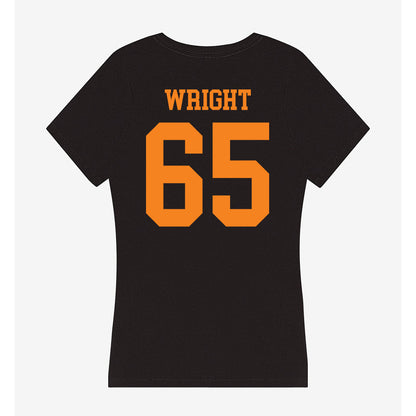 UTEP - NCAA Football : Isaiah Wright - Women's V-Neck T-Shirt-1