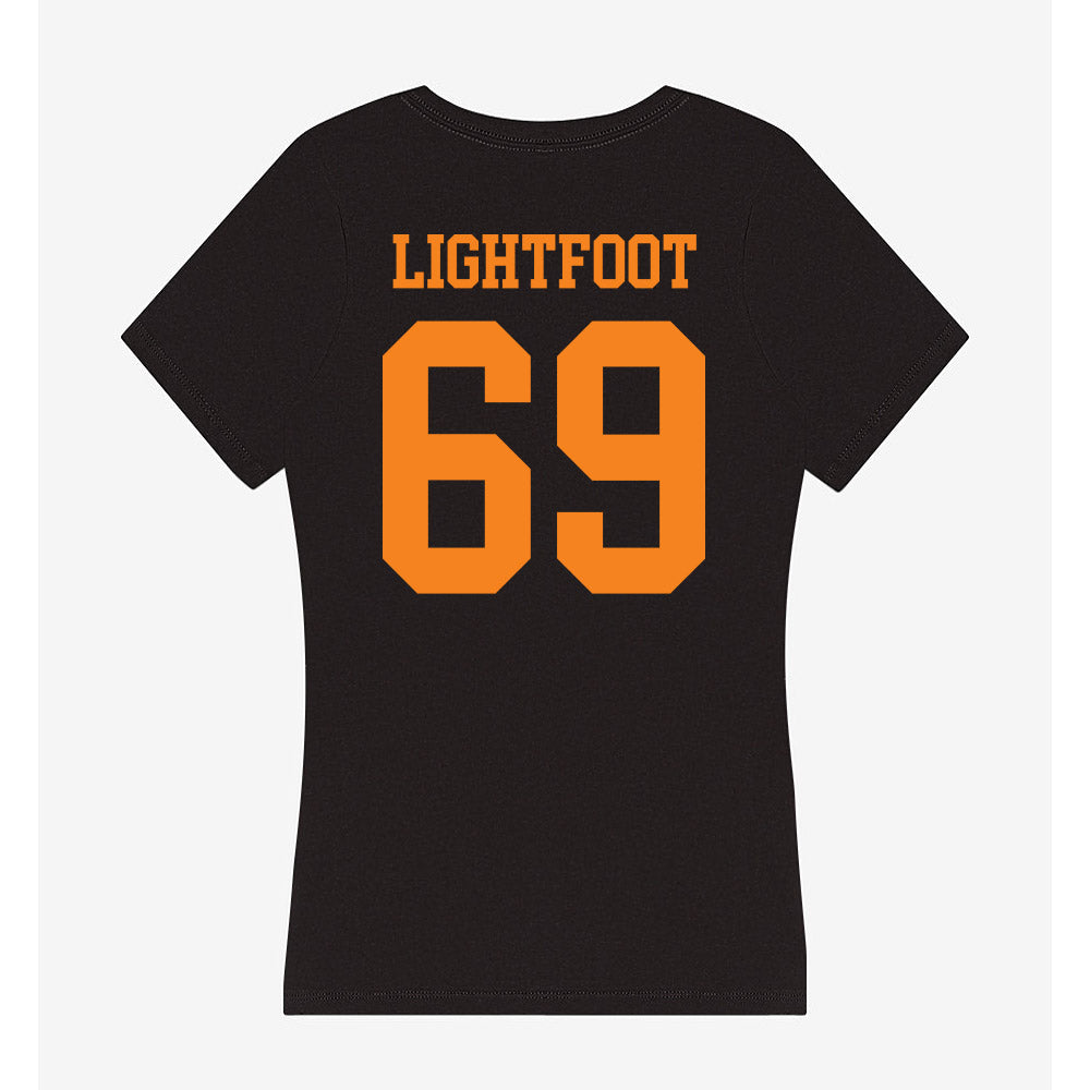 UTEP - NCAA Football : Joey Lightfoot - Women's V-Neck T-Shirt-1