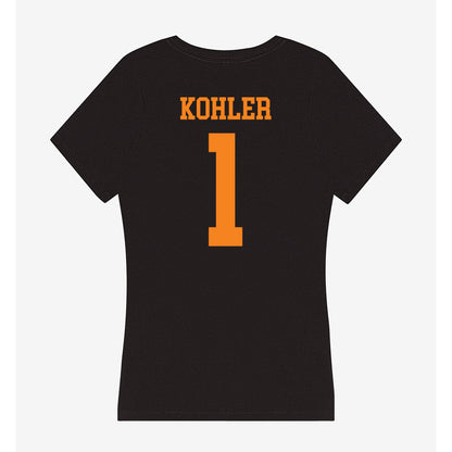 UTEP - NCAA Women's Volleyball : Kalia Kohler - Women's V-Neck T-Shirt-1