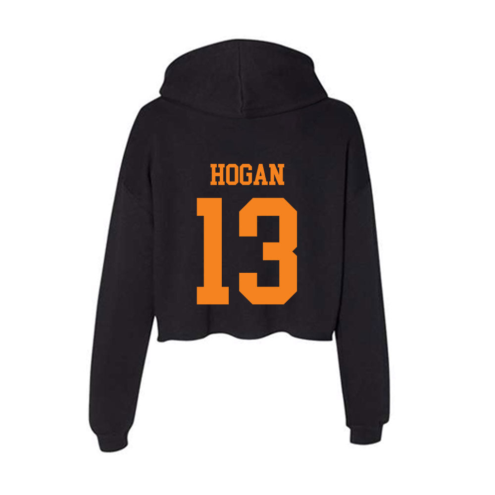 UTEP - NCAA Softball : Halle Hogan - Women's Crop Fleece Hoodie-1