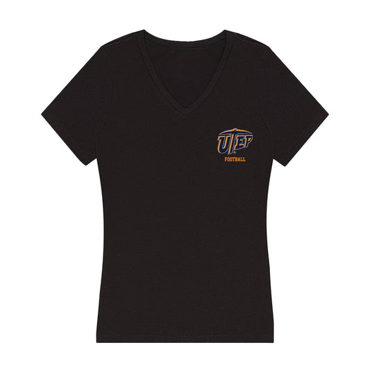 UTEP - NCAA Football : Parker Cushing - Women's V-Neck T-Shirt-0