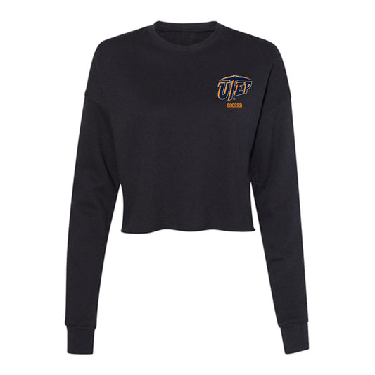 UTEP - NCAA Women's Soccer : Alaina Gilbert - Women's Cropped Crew Fleece-0
