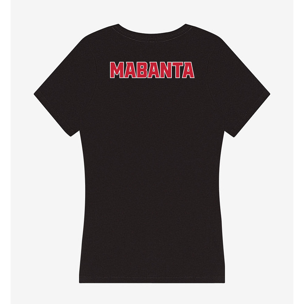 DU - NCAA Women's Gymnastics : Ava Mabanta - Women's V-Neck T-Shirt-1