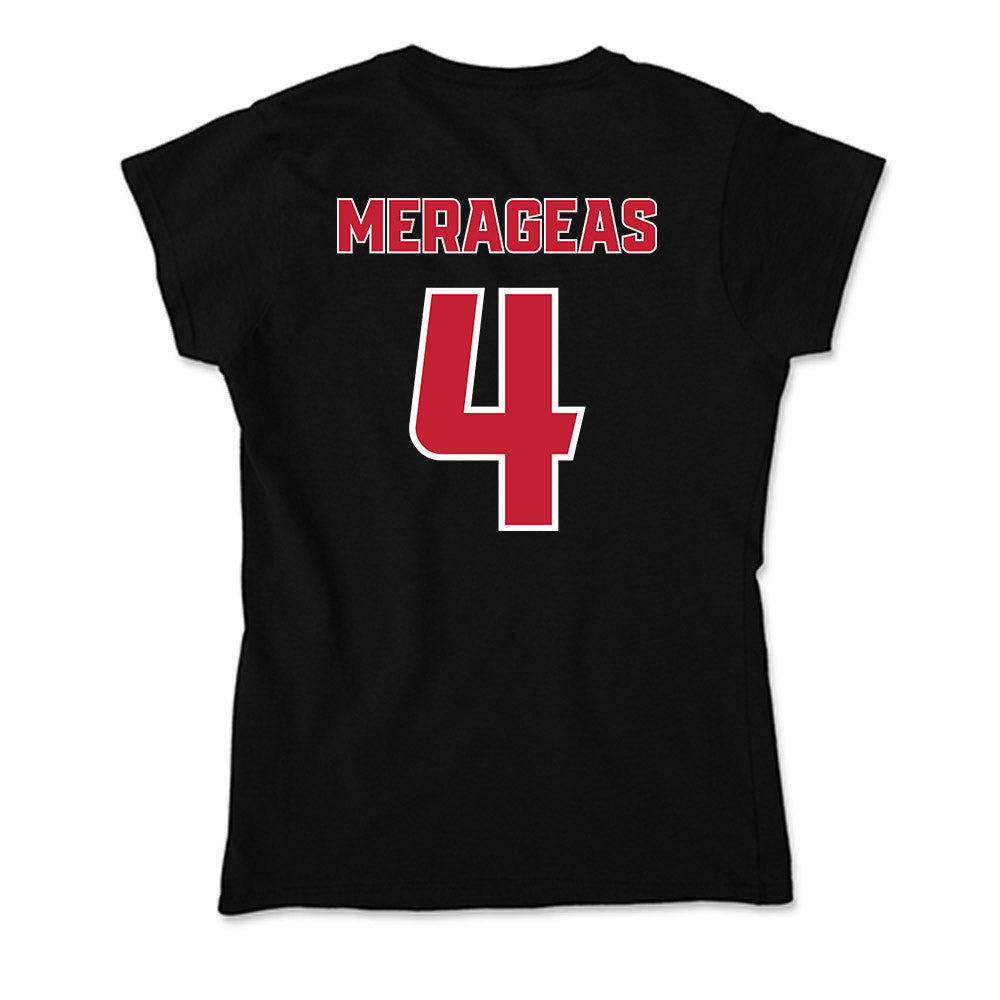 DU - NCAA Men's Lacrosse : Chris Merageas - Soft Style Women’s T-Shirt-1