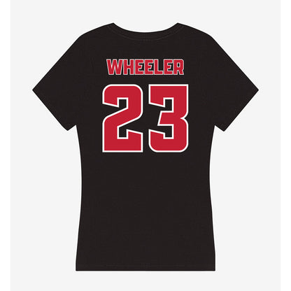 DU - NCAA Men's Soccer : Blake Wheeler - Women's V-Neck T-Shirt-1