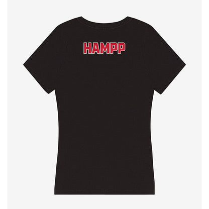 DU - NCAA Women's Gymnastics : Sophia Hampp - Women's V-Neck T-Shirt-1
