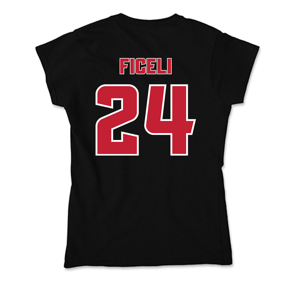 DU - NCAA Men's Lacrosse : Luke Ficeli - Soft Style Women’s T-Shirt-1