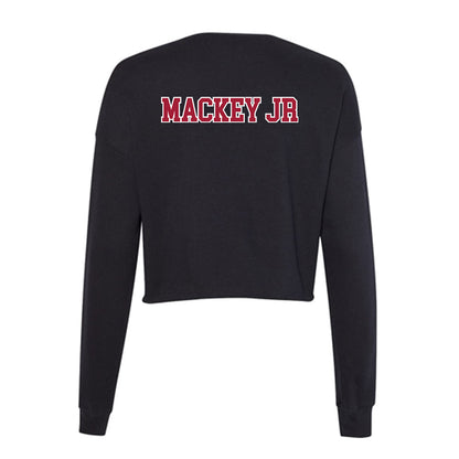 St. Joe's - NCAA Men's Track & Field : James Mackey Jr - Women's Cropped Crew Fleece-1