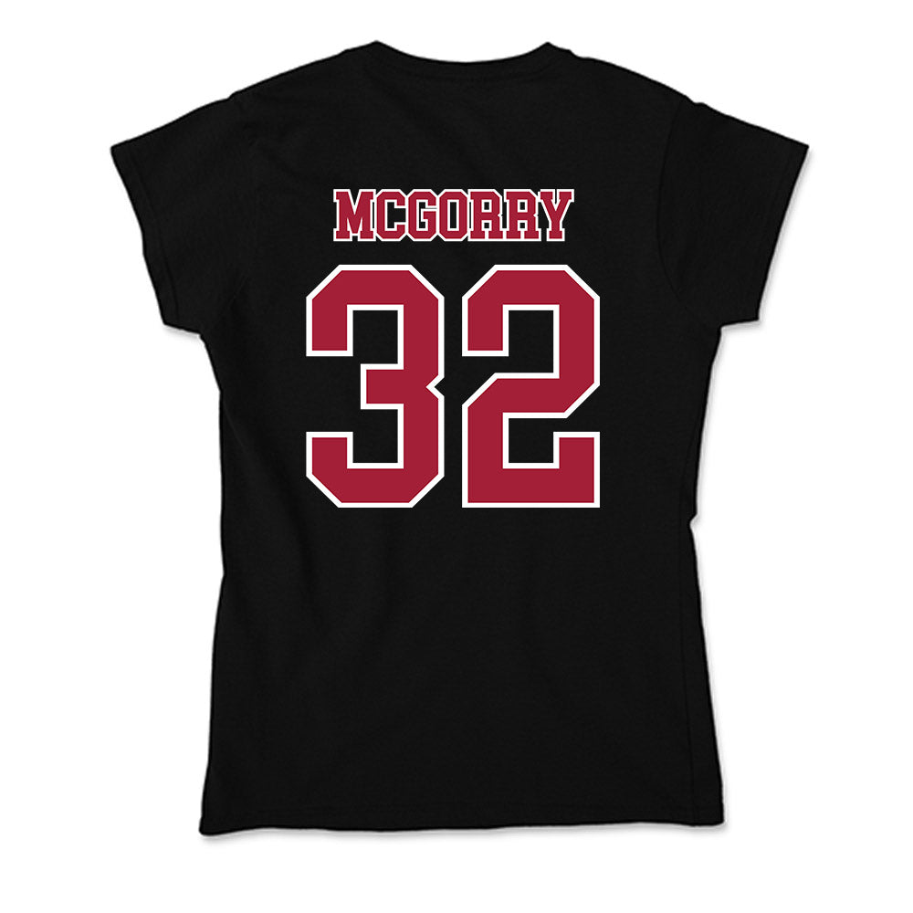 St. Joe's - NCAA Men's Lacrosse : Jack McGorry - Soft Style Women’s T-Shirt-1