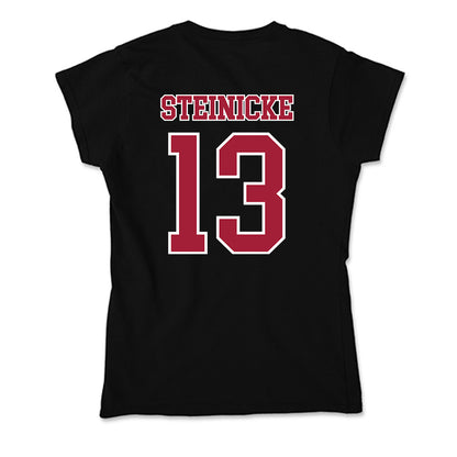 St. Joe's - NCAA Men's Soccer : Oskar Steinicke - Soft Style Women’s T-Shirt-1