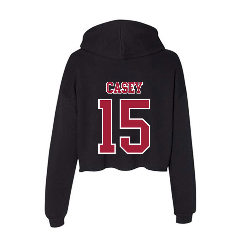 St. Joe's - NCAA Women's Basketball : Gabby Casey - Women's Crop Fleece Hoodie-1