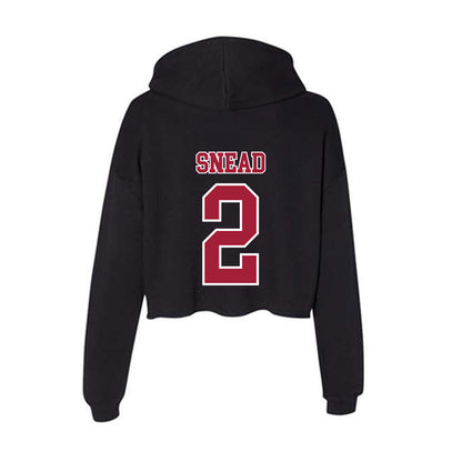 St. Joe's - NCAA Women's Basketball : Aleah Snead - Women's Crop Fleece Hoodie-1