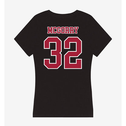 St. Joe's - NCAA Men's Lacrosse : Jack McGorry - Women's V-Neck T-Shirt-1