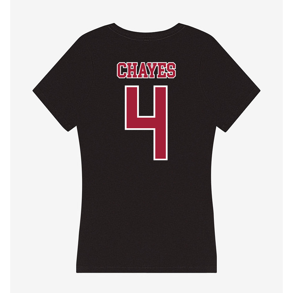 St. Joe's - NCAA Men's Lacrosse : Braedon Chayes - Women's V-Neck T-Shirt-1