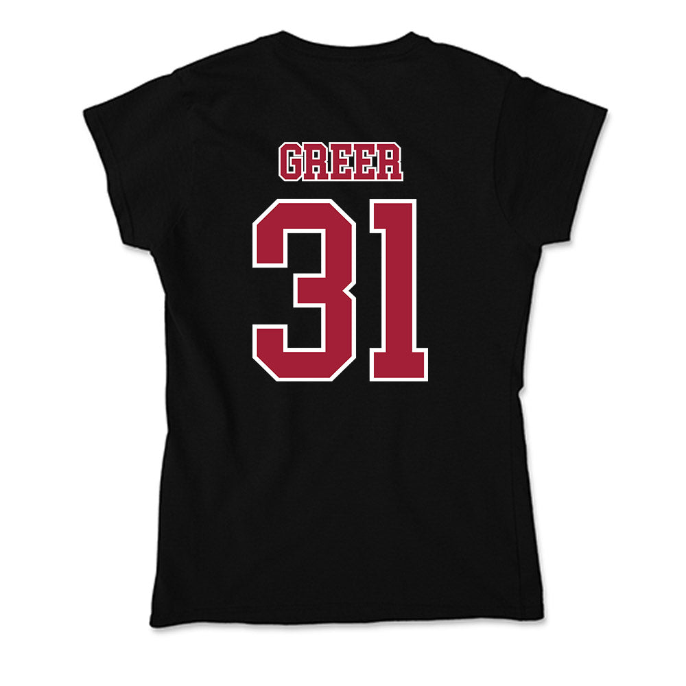 St. Joe's - NCAA Women's Basketball : Lauren Greer - Soft Style Women’s T-Shirt-1
