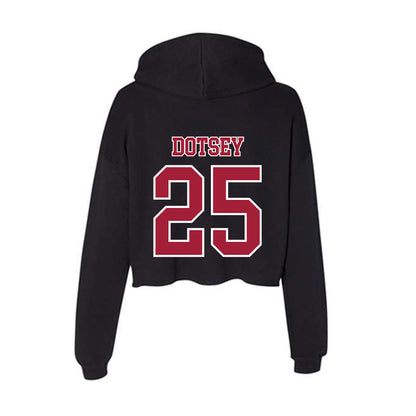 St. Joe's - NCAA Women's Basketball : Rian Dotsey - Women's Crop Fleece Hoodie-1