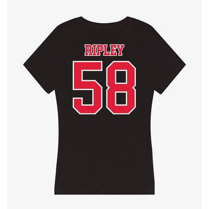 Lamar - NCAA Football : Elias Ripley - Women's V-Neck T-Shirt-1