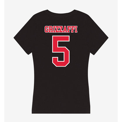 Lamar - NCAA Baseball : Bryce Grizzaffi - Women's V-Neck T-Shirt-1