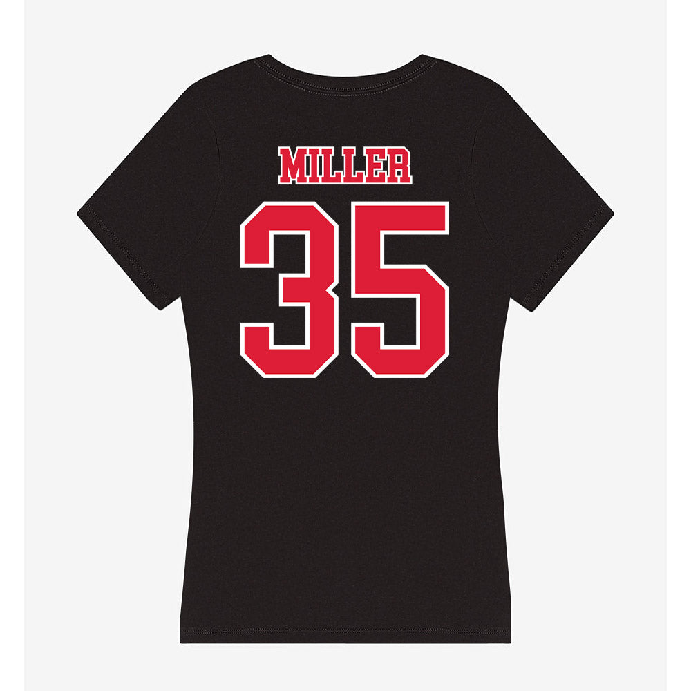 Lamar - NCAA Football : Cj Miller - Women's V-Neck T-Shirt-1