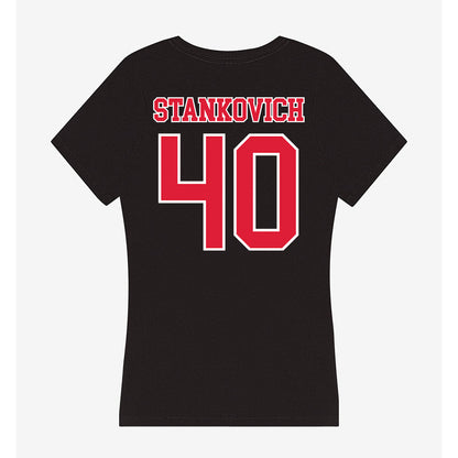 Lamar - NCAA Football : Skylar Stankovich - Women's V-Neck T-Shirt-1