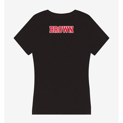 Lamar - NCAA Women's Track & Field : Camille Brown - Women's V-Neck T-Shirt-1