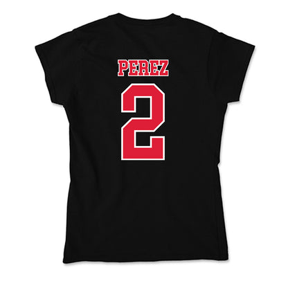 Lamar - NCAA Baseball : Andres Perez - Soft Style Women’s T-Shirt-1