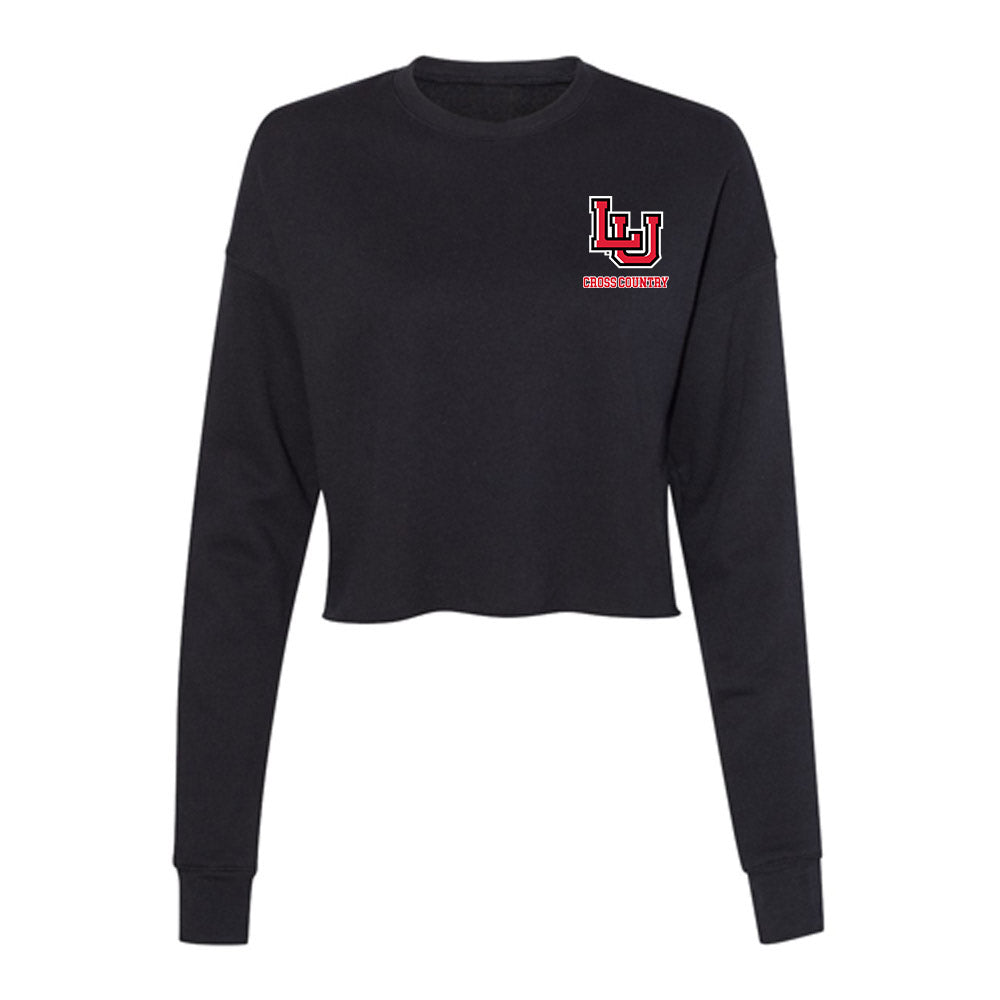 Lamar - NCAA Women's Cross Country : Claire Bibb - Women's Cropped Crew Fleece-0