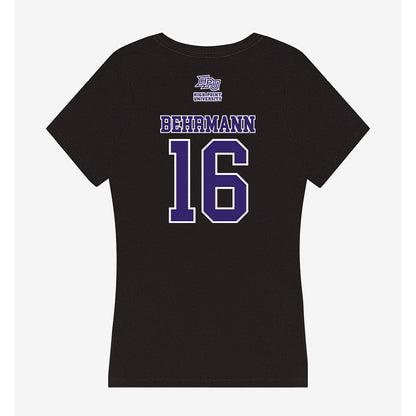 High Point - NCAA Men's Soccer : Noah Behrmann - Women's V-Neck T-Shirt-1