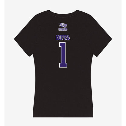 High Point - NCAA Men's Basketball : Kezza Giffa - Women's V-Neck T-Shirt-1