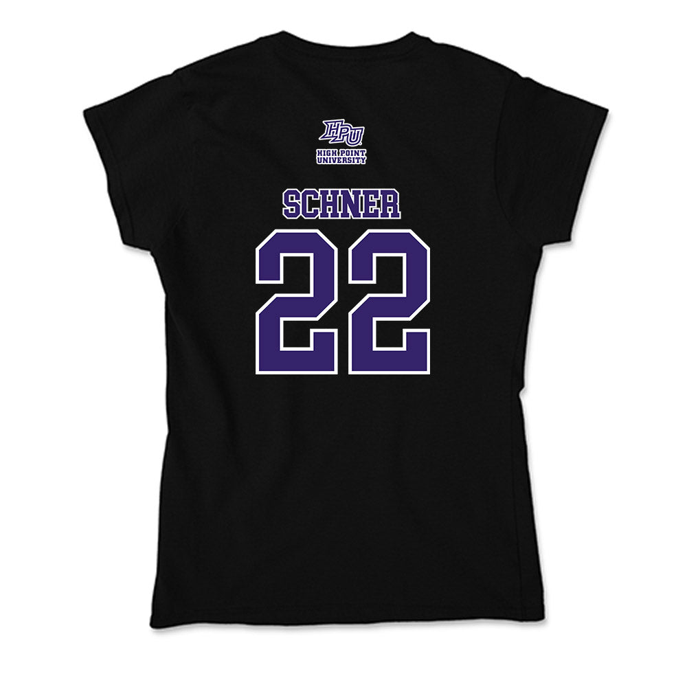 High Point - NCAA Baseball : Sam Schner - Soft Style Women’s T-Shirt-1