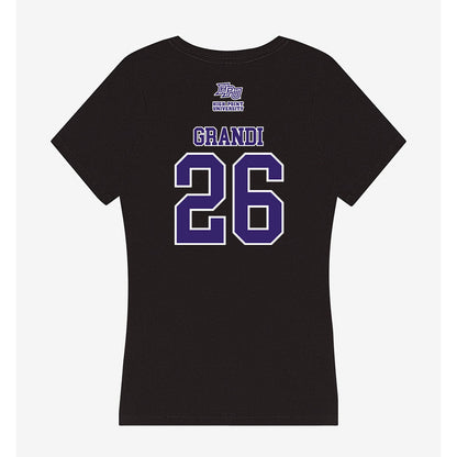 High Point - NCAA Women's Lacrosse : Ava Grandi - Women's V-Neck T-Shirt-1