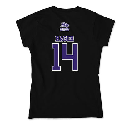 High Point - NCAA Women's Basketball : Anna Hager - Soft Style Women’s T-Shirt-1