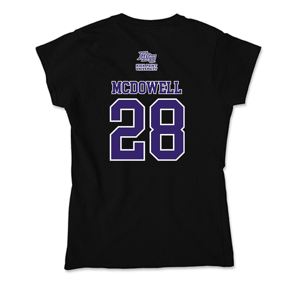 High Point - NCAA Men's Soccer : Jacob McDowell - Soft Style Women’s T-Shirt-1